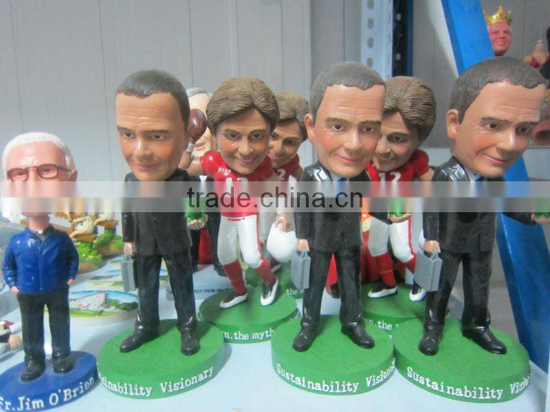 Custom resin bobble head