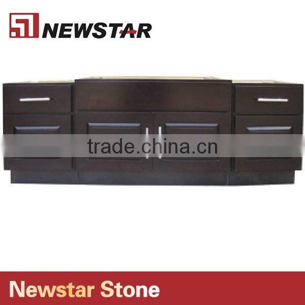 Hotel vanity wood bathroom vanity