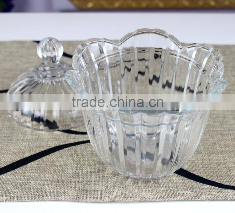 Wholesale high quality glass storage jar