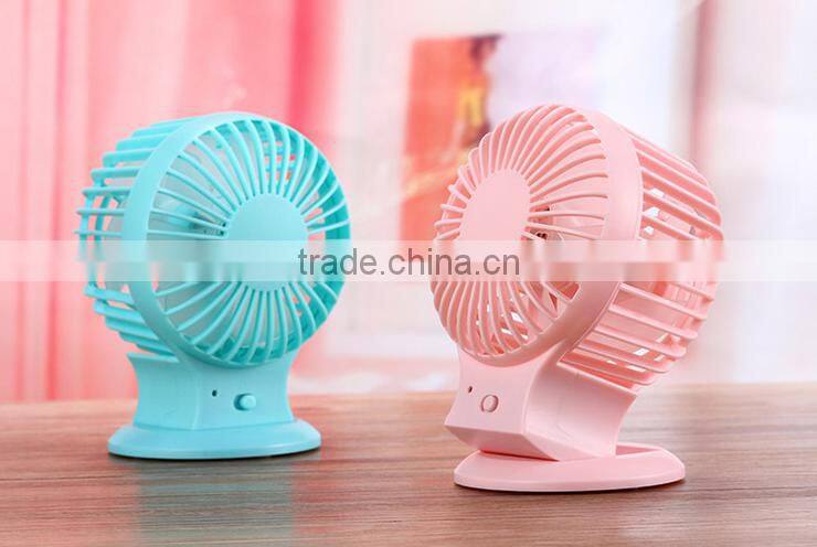 promotional table office desk mini USB chargeable fan