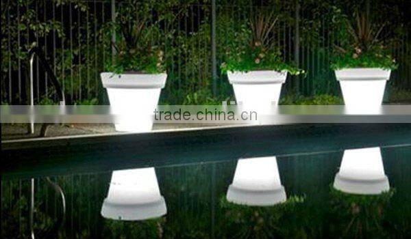 color changing waterproof led flower pots