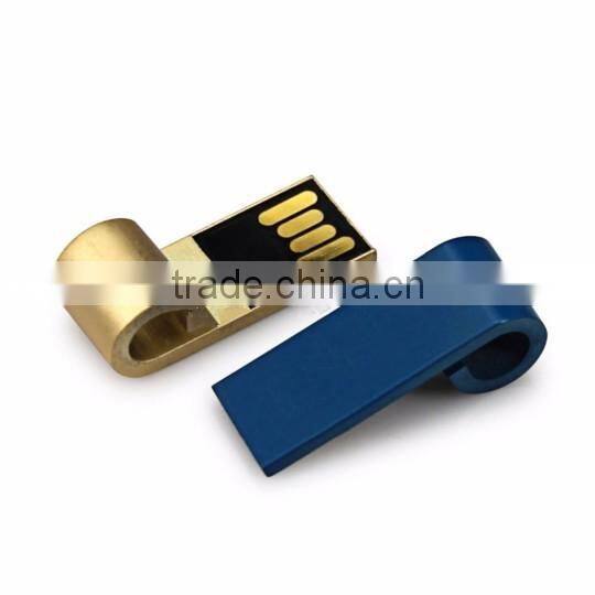 Novelty mini metal whistle USB flash drive, mini USB memory stick