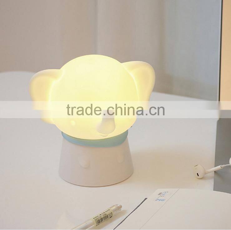 Newest Arrival Elephant Tourch Induction Night Lamp, USB Power Supply Lighting