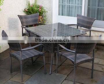 2017 Sigma SGS tested trade assurance all weather foshan vogue rattan coffee table set