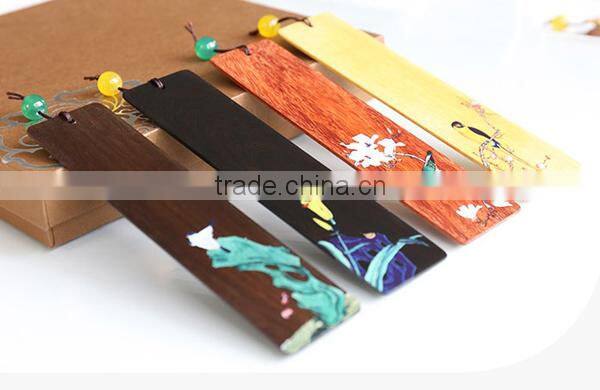 Natural wooden bookmark, custom handmade wood crafts gift