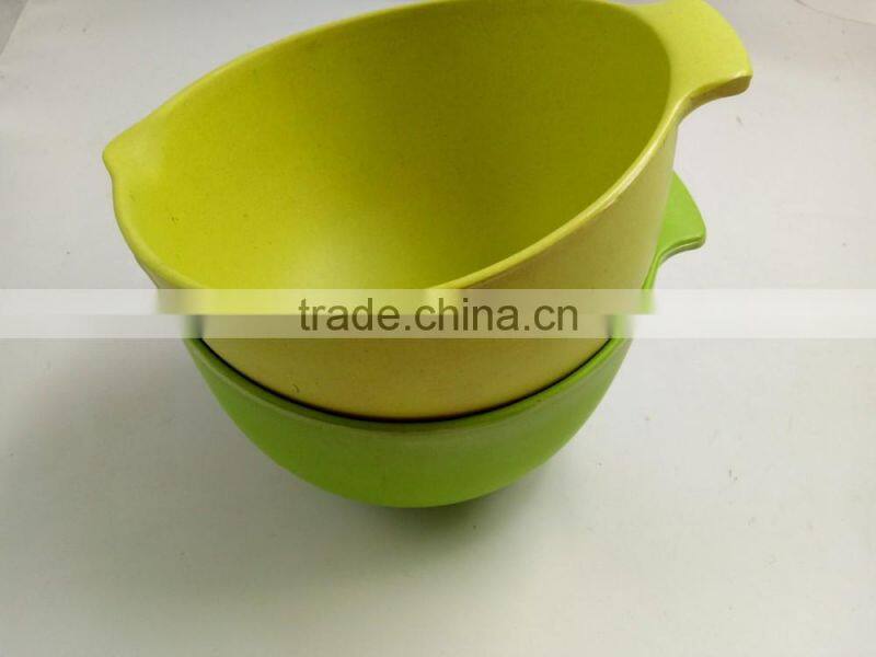 bio bamboo fibre eco salad bowl