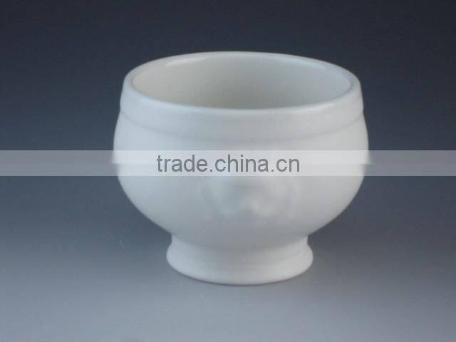 small casserole without lid 350 ml glazed porcelain microwave safety