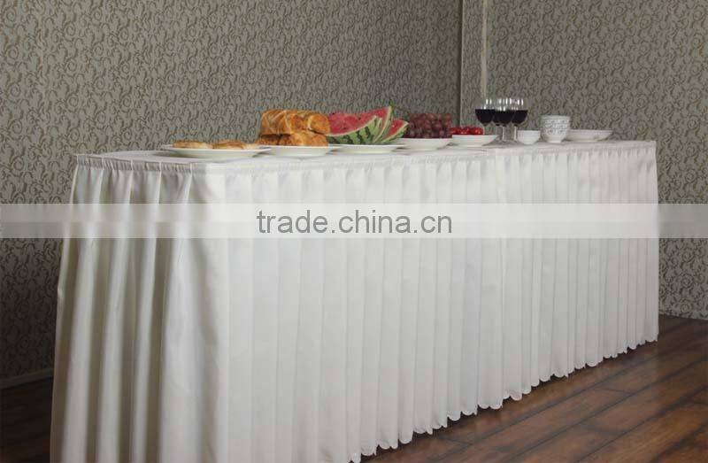hotsale white conference table skirting