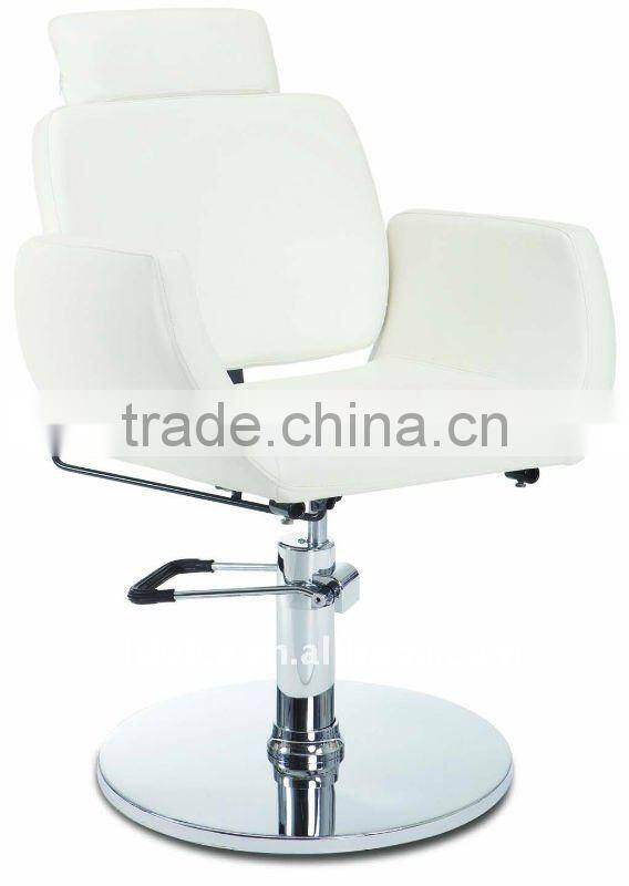 Round Base Modern Hydraulic barber chair hair cutting chairs with pedal wholesale barber supplies F-2237