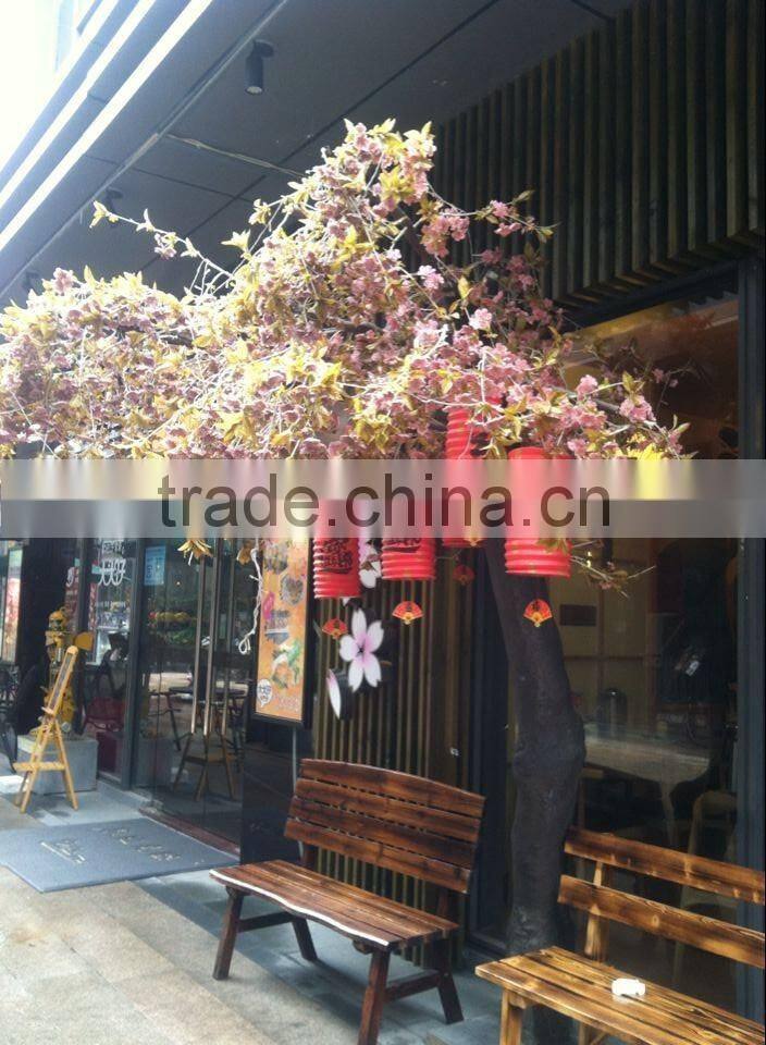 KFC MCDonald and Pizza Hut commercial district deco japon Cherry tree YHS09 134