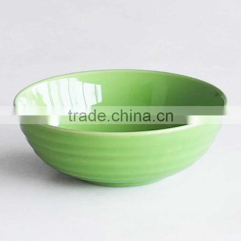 2017 wholesale promotional stoneware solid color cheap cereal bowl