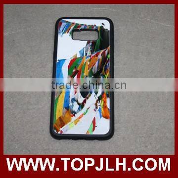Logo printing mobile phone sublimation case for samsung S8 phone case wholesale