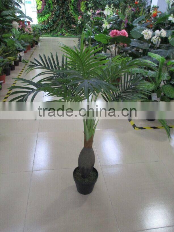SJA07 artificial green mini palm bonsai plants for sale