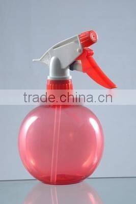 350ml plastic transparent color circle style water sprayer