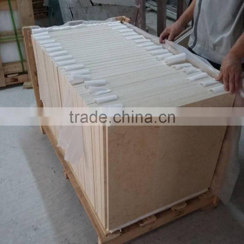 Sunny Beige Marble Tile Cheap Marble Price Marble Flooring & Wall Tile