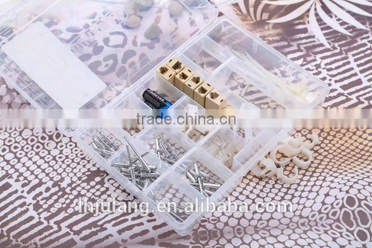 Wholesale plastic storage box for screws / plastic storage box with dividers