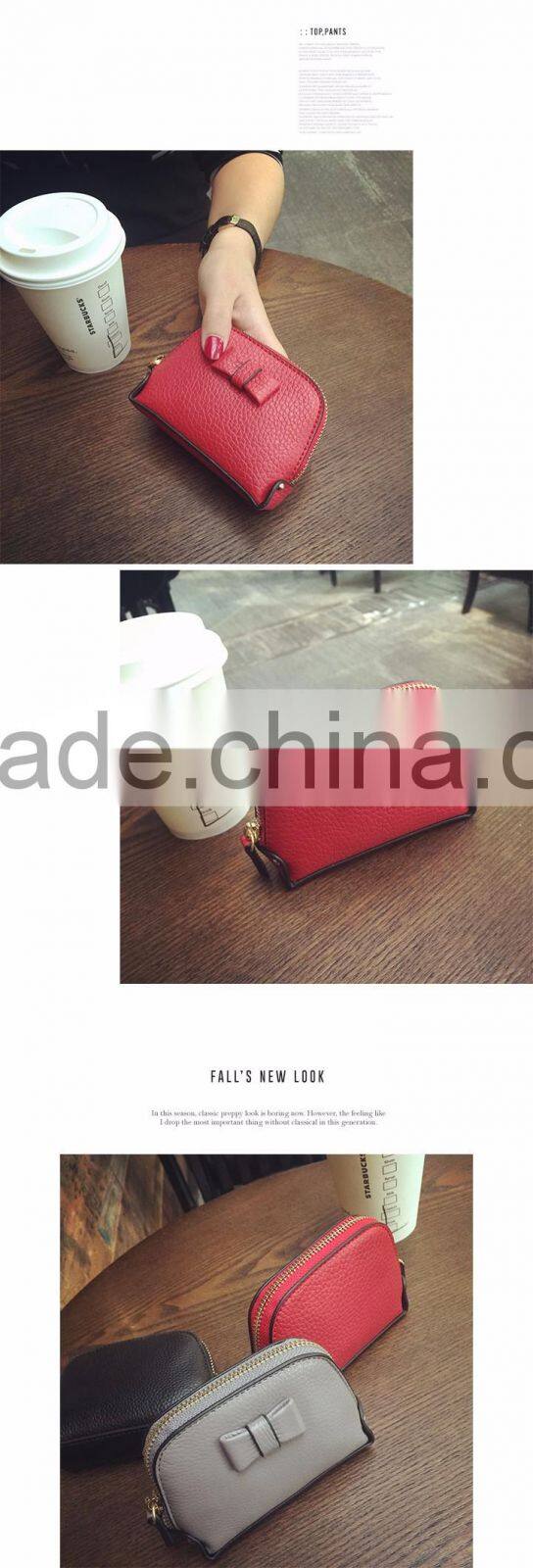 Leather Handbag purse bag ladies bag cosmetic Mini hand shell bag