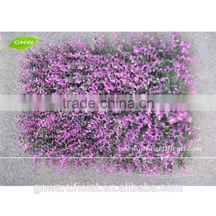 plastic artificial grass turf yellow boxwood mats new style for decoration BOX020-1 GNW
