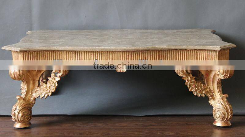 French style antique reproduction square tea table