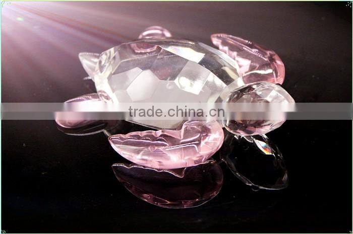 Best-selling white glass turtle figurine gift special islamic glass gift/good indian wedding gift