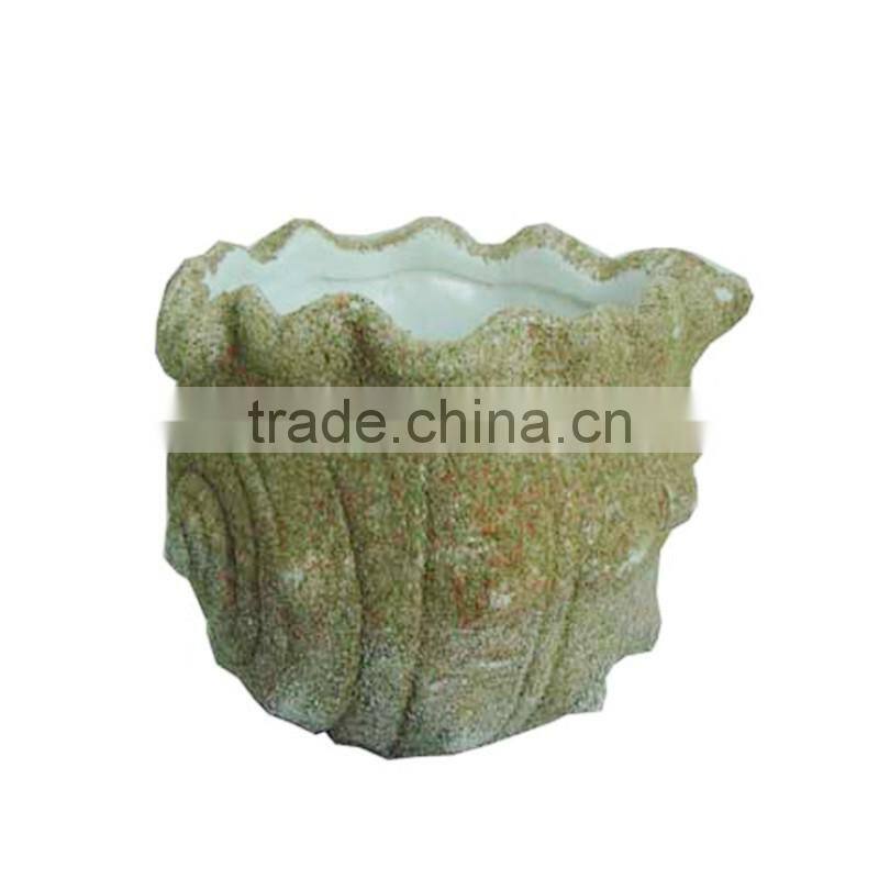 porcelain garden pot