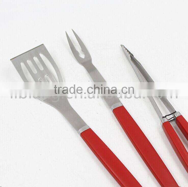 Stainless steel bbq set with bbq shovel
