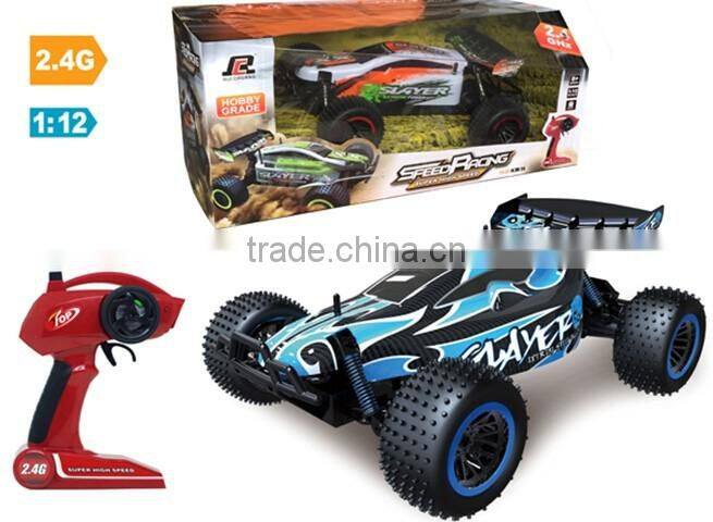 2.4G 4CH ready to go cheap electric rc car 1/12