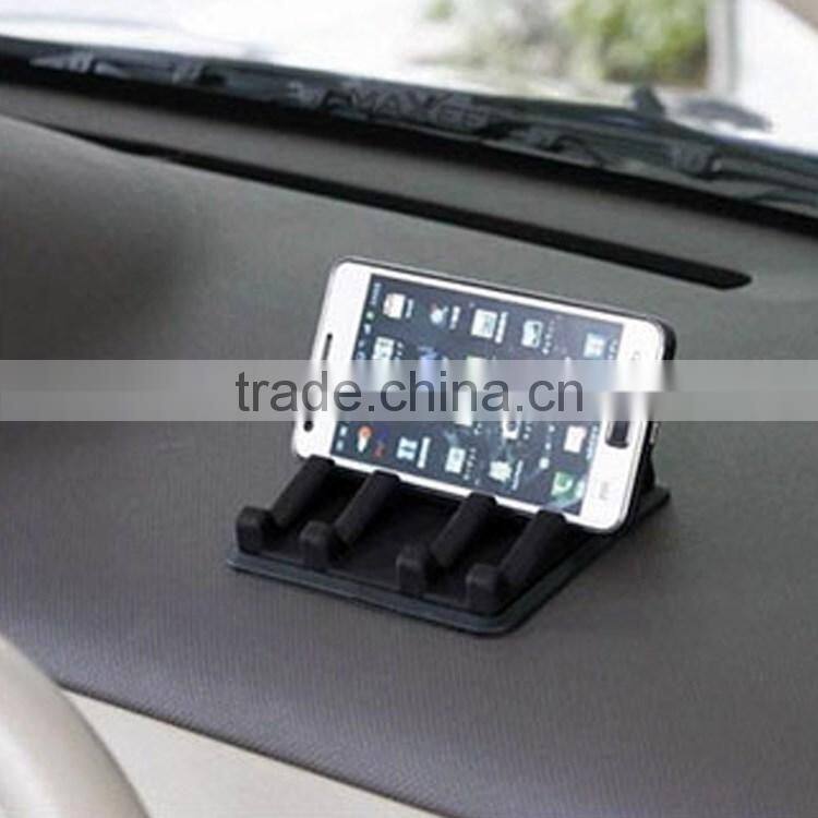 Multi-function car phone anti-slip mat