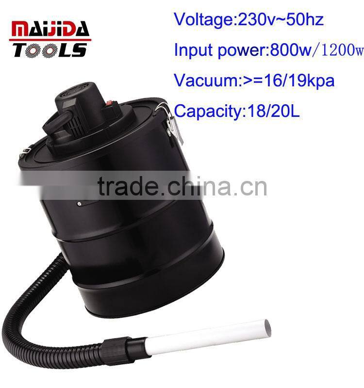 bagless Fireplace Ash Cleaner with wheels