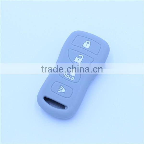 4 buttons silicone car key shell, key jacket for maxima,sentra etc..