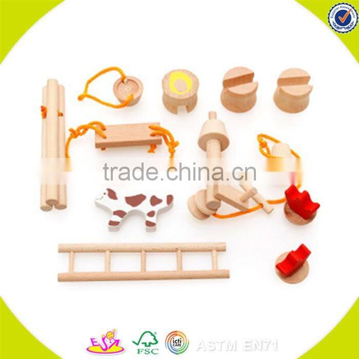 2017 wholesale baby new wooden diy tree house funny kids wooden diy tree house best design wooden diy tree house W03B057