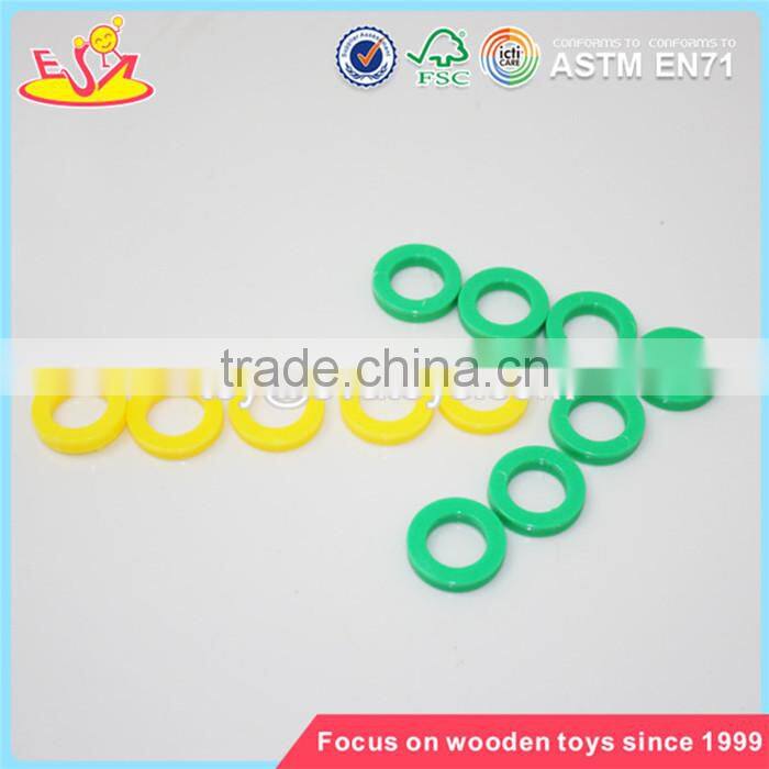 Wholesale hot math teaching aid wooden number learning toy preschool wooden number learning toy W12E002