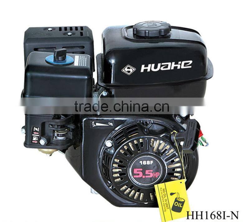 5.5hp single cylinder gasoline engine 168f, gasoline engine of generator