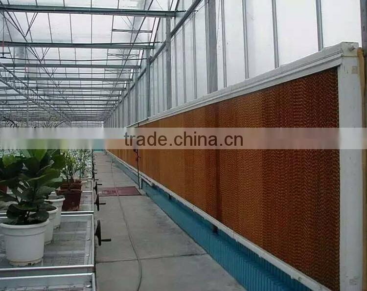 High quality greenhouse poultry 7090 honey comb evaporative cooling pad