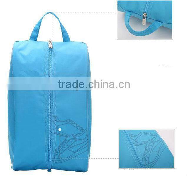 Handle 600D Polyester Hanging Shoe Bag