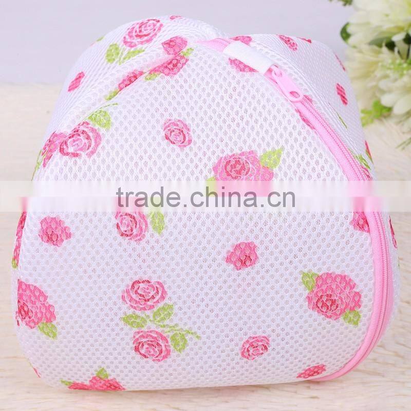 Polyester White Durable Cute Woman Laundry Bra Wash (TM-LB-042)