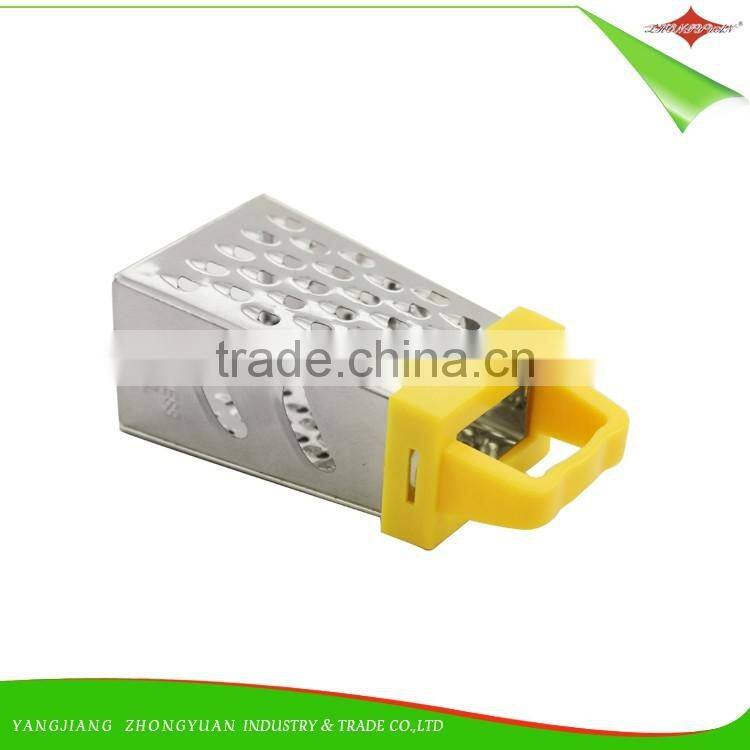 ZY-N5020 stainless steel kitchen multi 4 side manual grater with container