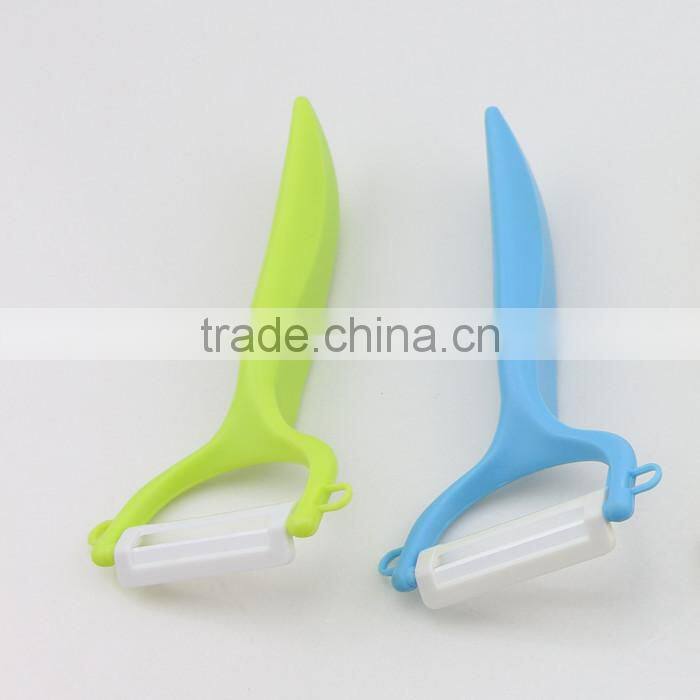 Ceramic Blade Plastic Handle Peeler