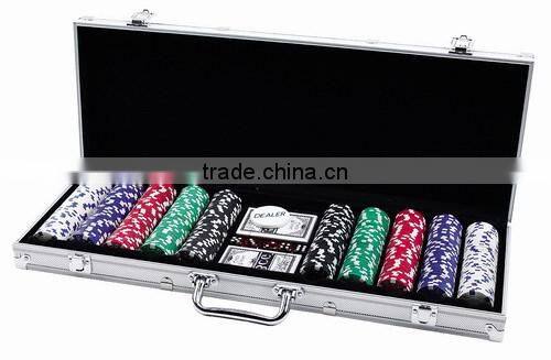 200pcs Poker chip set Laser Poker Set in Aluminum Case