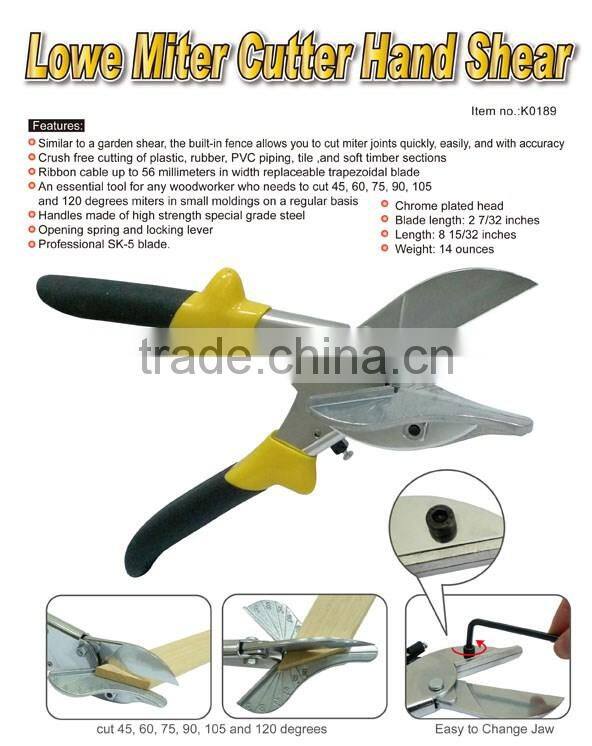 Lowe Miter Cutter Hand Shear