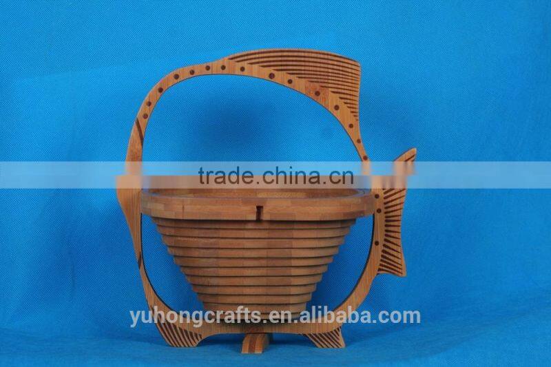 Chinese fruit bamboo basket for sale