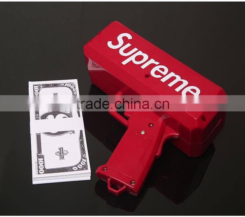 Newest Fashion Toy Supreme Cash Cannon Money Gun