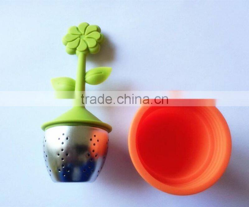 food grade heat resistant silicone coffee infuser