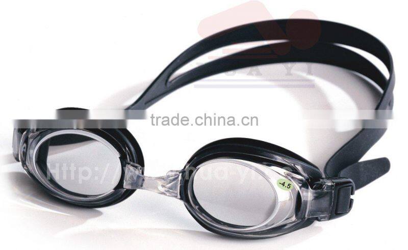 Fashion perscription shortsght swimming goggles