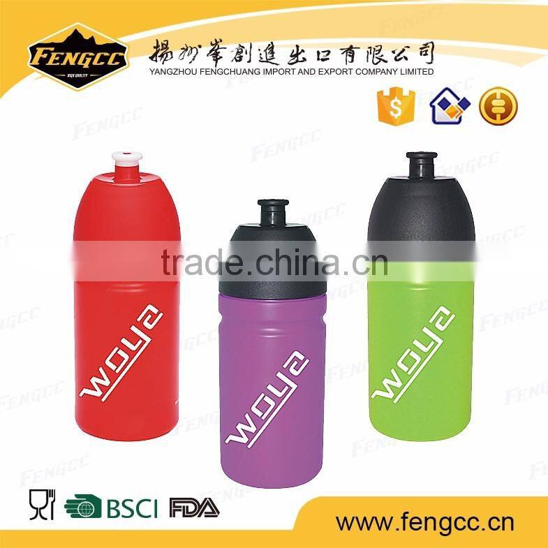 Factory supply Unbreakable 750ml reusable 500ml plastic water bottle
