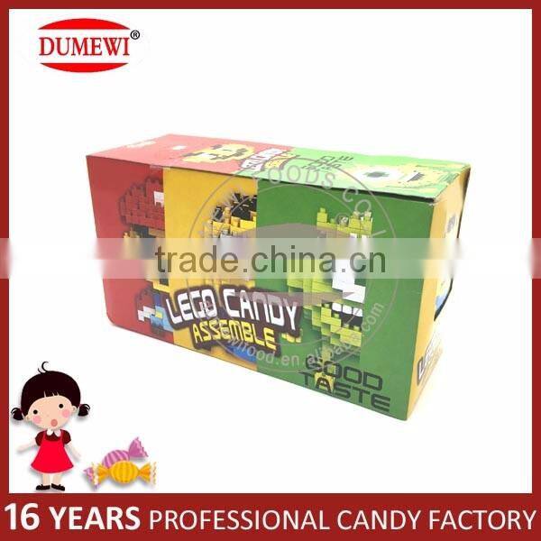 Colorful Pressed 3D Puzzle Candy