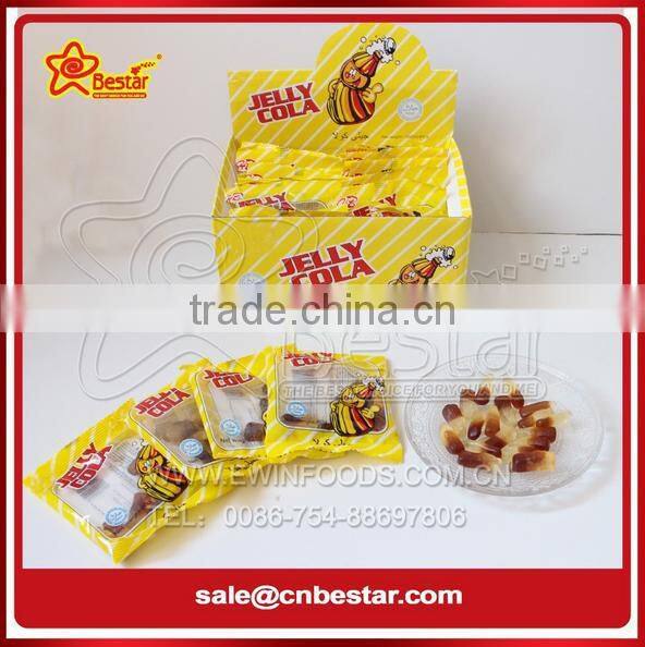 Fruity Flavour Gummy Roll Candy With Popping Candy