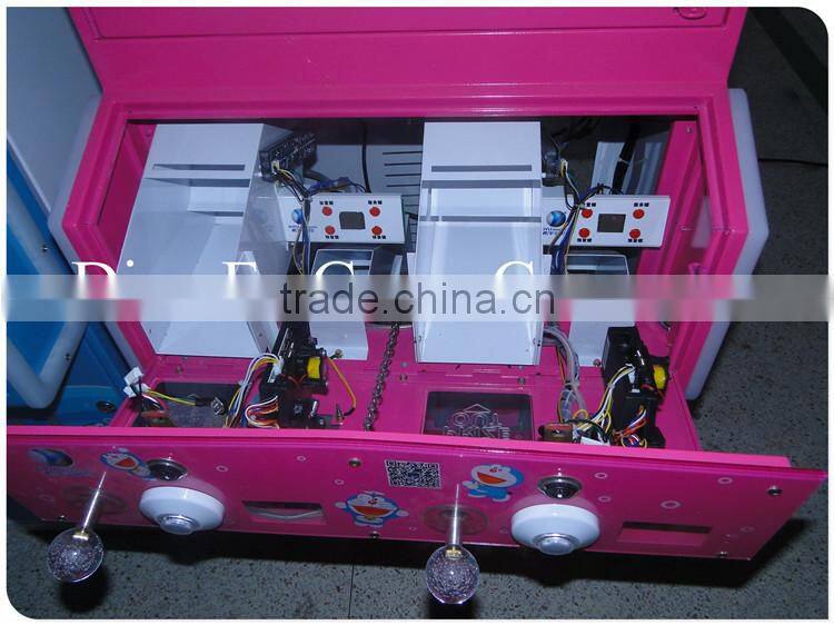 mini twins Hot Sale Toy Crane Machine Vending Game Machine Catch Crane Toy Machine