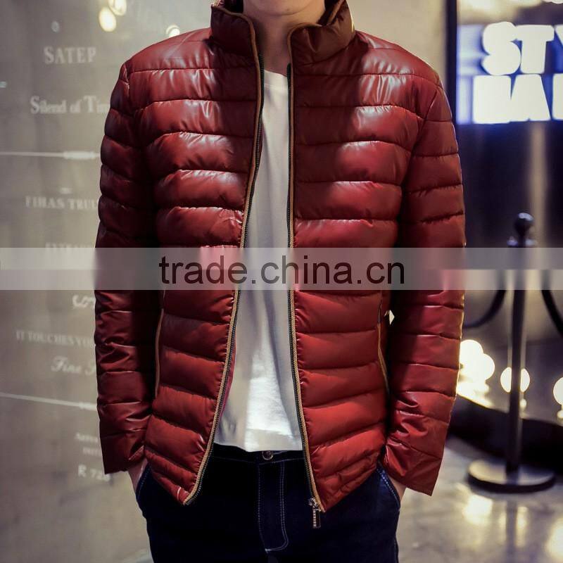 Fashion European Style Winter Jackets Winter Foldable Ultra Light Man Down Jacket