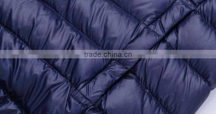 2016 manufacturer plus size Hot sales economic folding ultralight down jacket for man